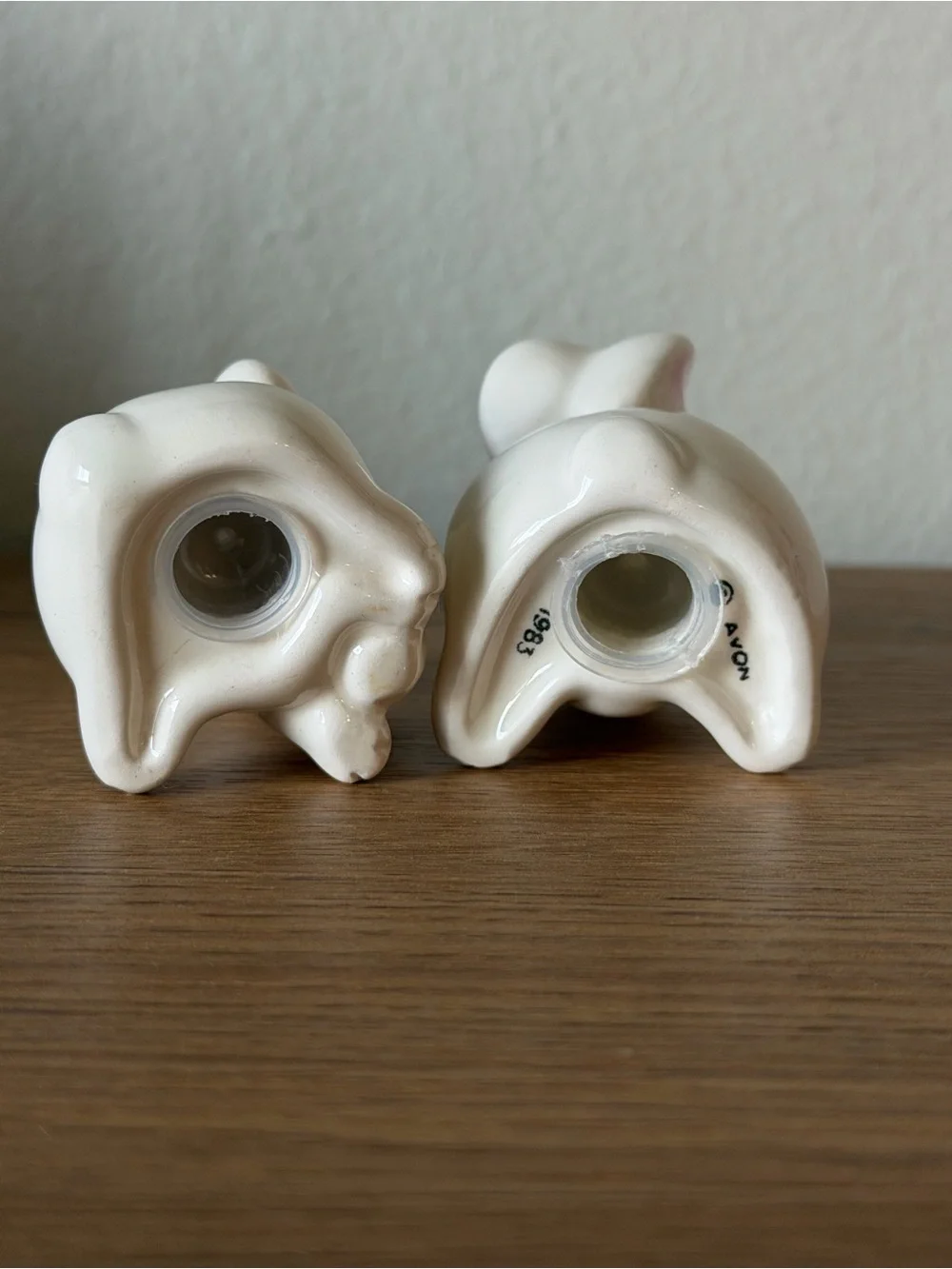 Avon 1983 Bunny Salt & Pepper Shakers